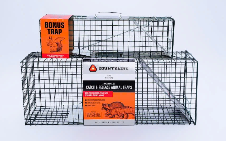 STEEL TRAP CAGE WITH ELECTROSTATIC COATING SURFACE