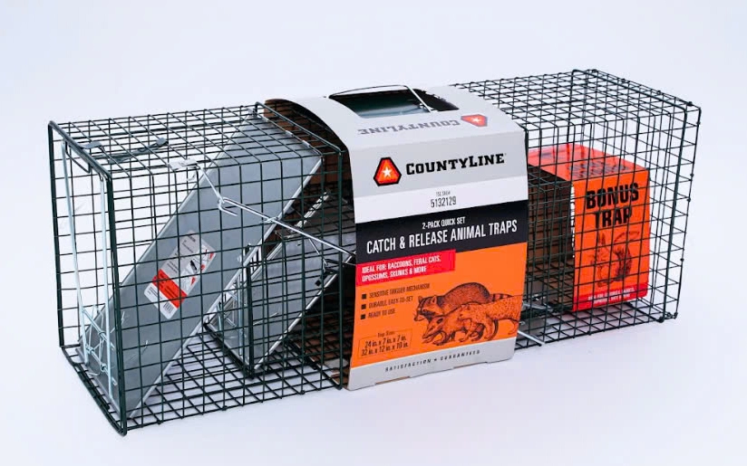 STEEL TRAP CAGE WITH ELECTROSTATIC COATING SURFACE
